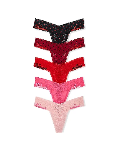 5-Pack Lacie Thong Panties