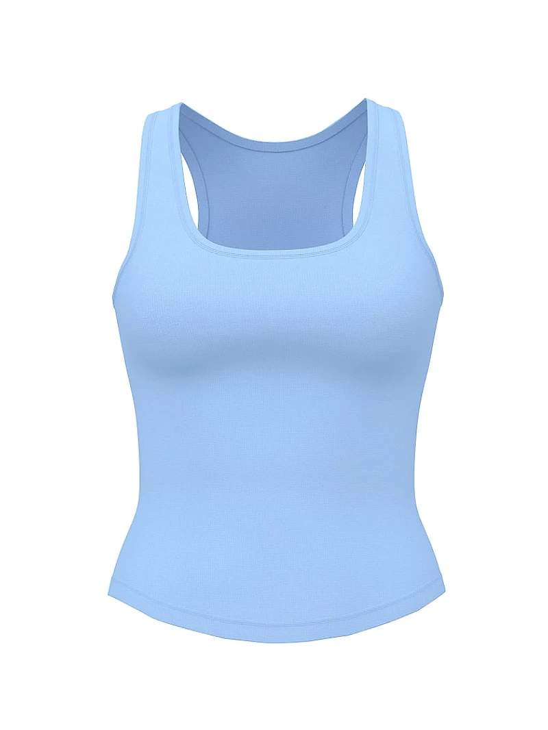 Relaxed Rib Boyfriend Tank Top