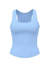 Relaxed Rib Boyfriend Tank Top