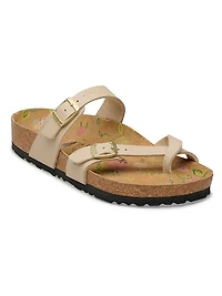 Mayari Printed Footbed Sandals