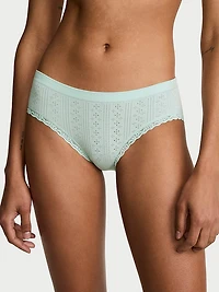 Seamless Cotton Rib Hiphugger Panty