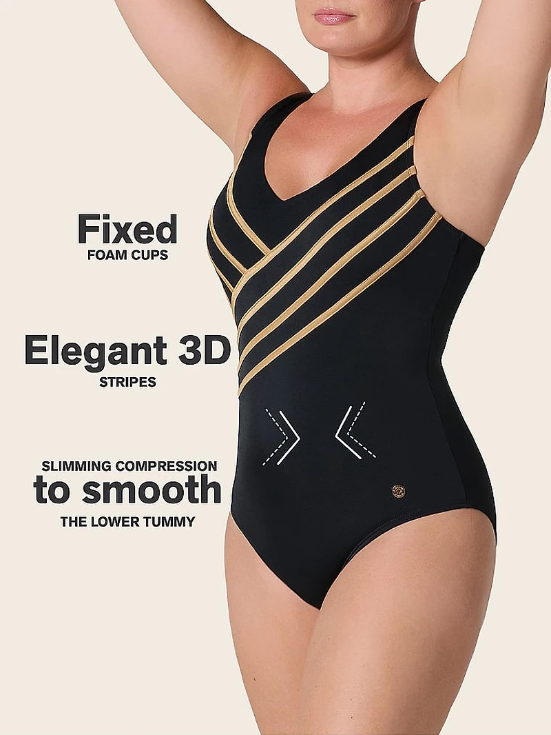 One-Piece Slimming Swimsuit