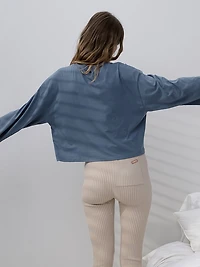 Organic Pima Wide-Sleeve Tee