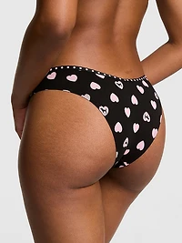 Logo Cotton Tanga Panty