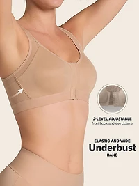 Unlined Wireless Posture Corrector Bra