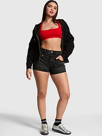 Denim by PINK High-Rise A-Line Shortie