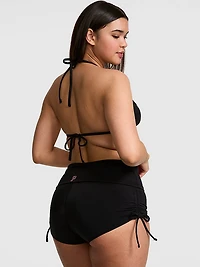 High-Waisted Foldover Bikini Shortie Bottom