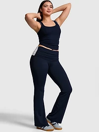 Relay Ruched Flare Leggings