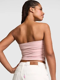 All-Day Cotton™ Side-Ruched Tube Top