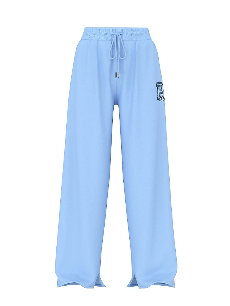 Campus Fleece™ Wide-Leg Split-Hem Sweatpants
