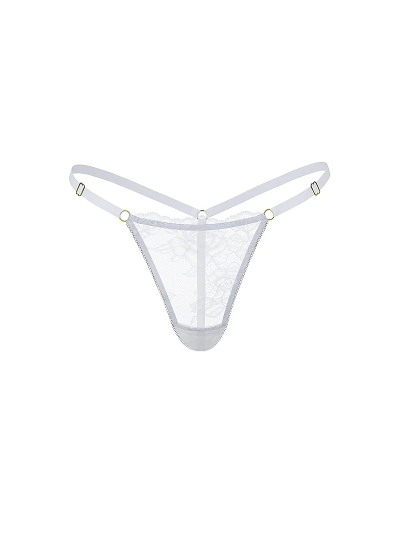 Hardware Adjustable V-String Panty