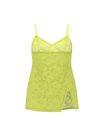 Tease Lace Mini Slip Dress