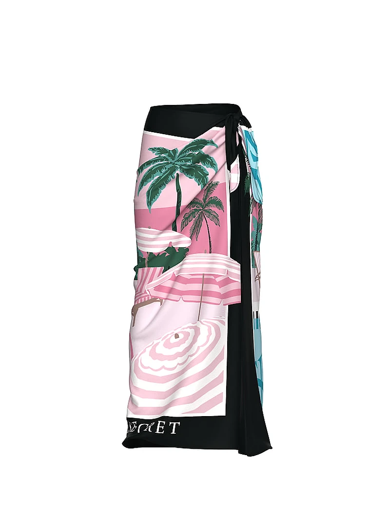 Beachwear Printed Pareo
