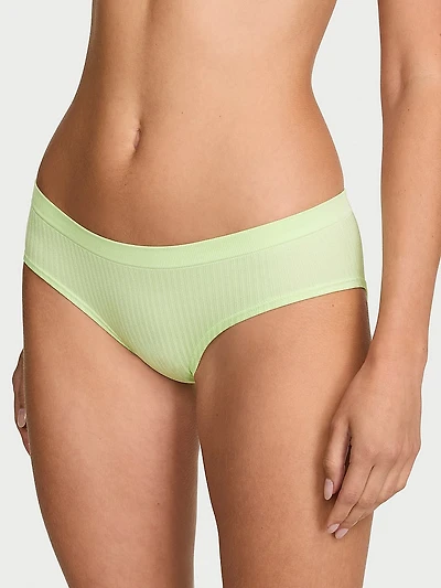 Seamless Cotton Rib Hiphugger Panty