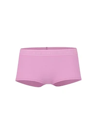 Logo Cotton Shine Patch Boyshort Panty
