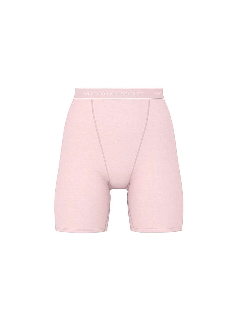 Logo Cotton High-Waist Boxer Brief