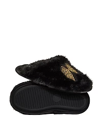 Luxe Plush Closed-Toe Slippers