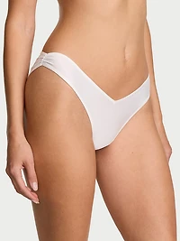 Lace-Trim Brazilian Panty