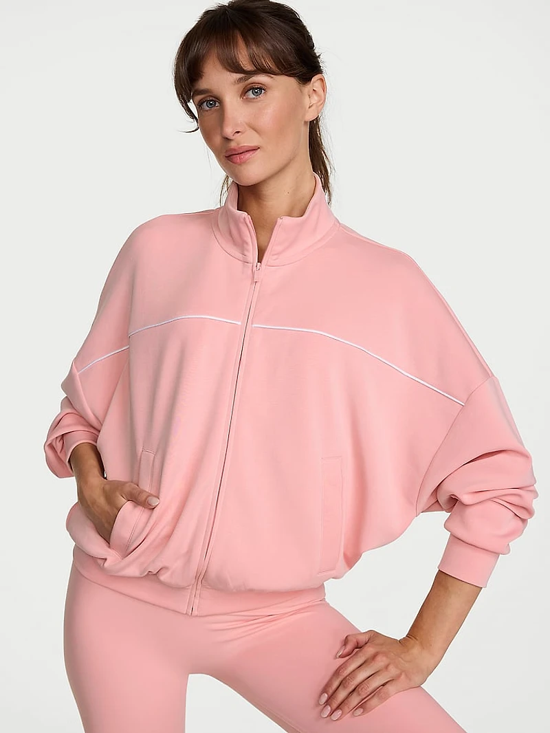 Featherweight Knit Full-Zip Track Jacket