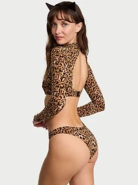 Tease Leopard 3-Piece Dress-Up Lingerie Set