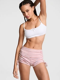 Soft Luxe Pointelle Foldover Shorts