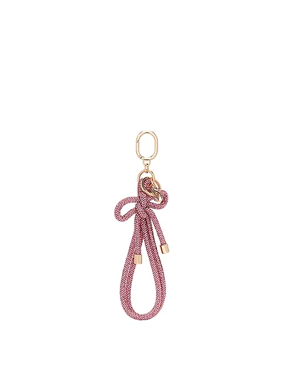 Knotted Shine Wristlet Strap Keychain