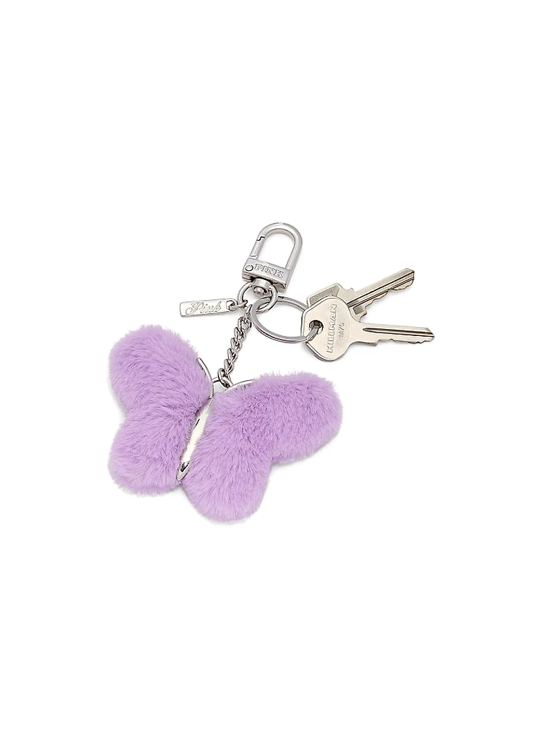 Metal Heart Keychain Charm