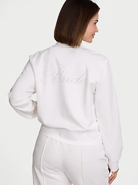 Bridal Pique Knit Track Jacket