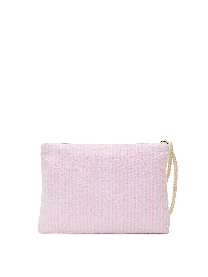 Terry Large Pouch Wristlet