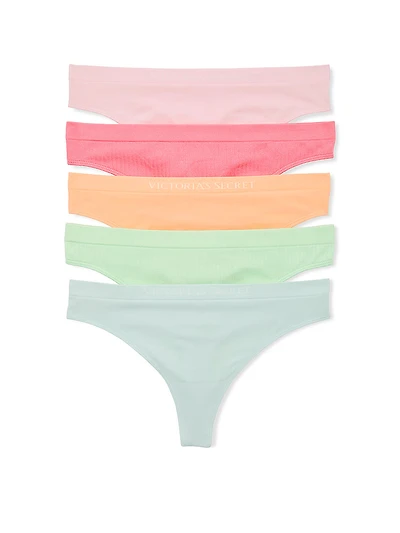 7-Pack Seamless Thong Panties