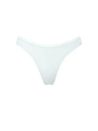 Ultra-Fine Modal High-Leg Scoop Thong Panty