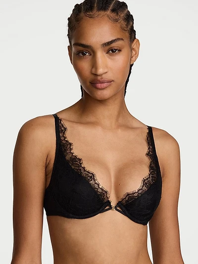Smooth Lightly Lined Plunge Bra