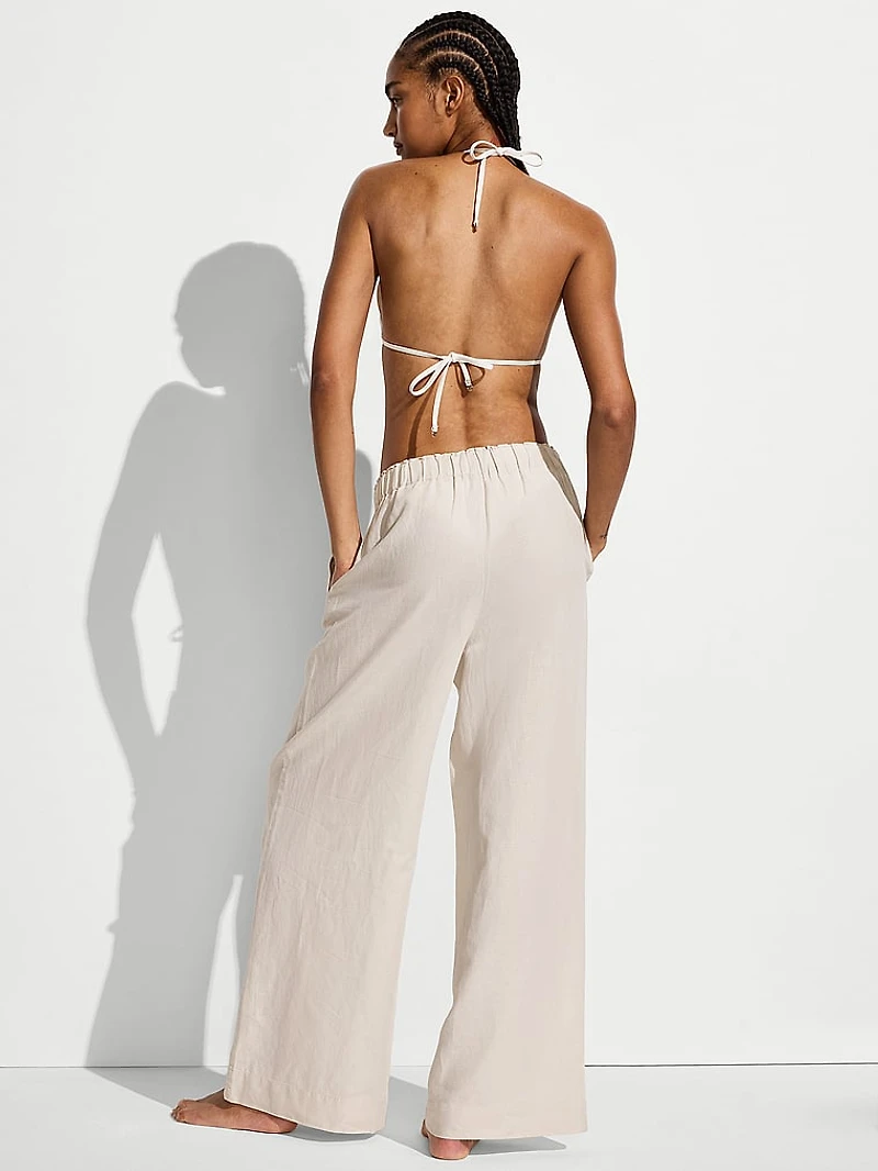 Beachwear Linen Pants