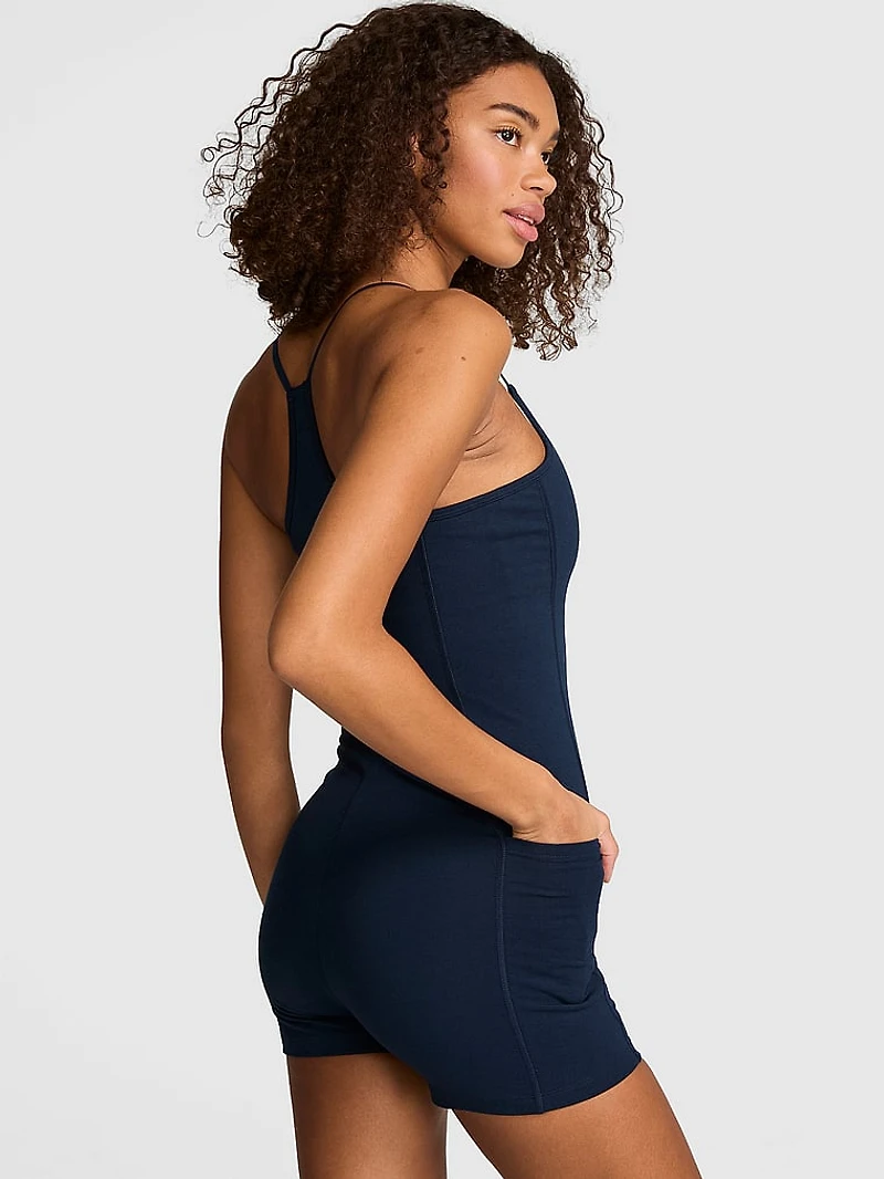 All-Day Cotton™ Henley Onesie