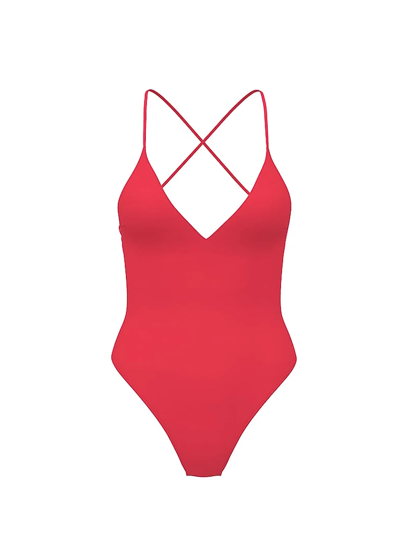 Essential Plunge Cheeky One-Piece Swimsuit