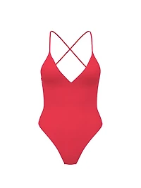 Essential Plunge Cheeky One-Piece Swimsuit