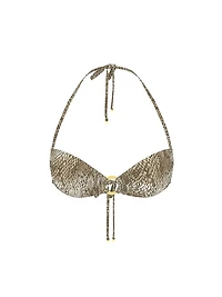 Glam Rings Bandeau Bikini Top