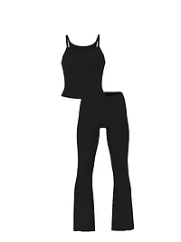 SoSoft™ Modal Wide-Rib Tank & Foldover Pants Set