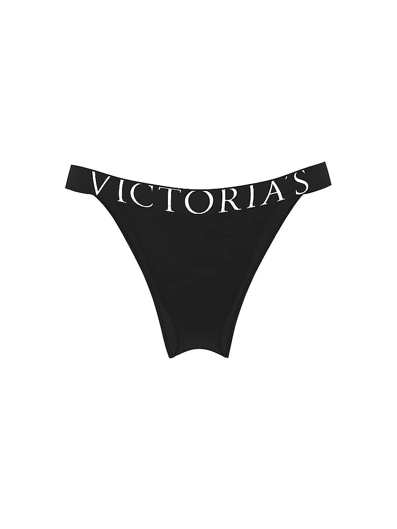 Exploded Logo Cotton 90s Brief Panty