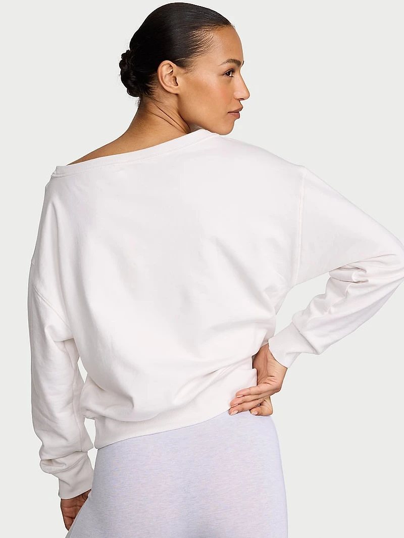 Bridal Terry Boatneck Sweatshirt