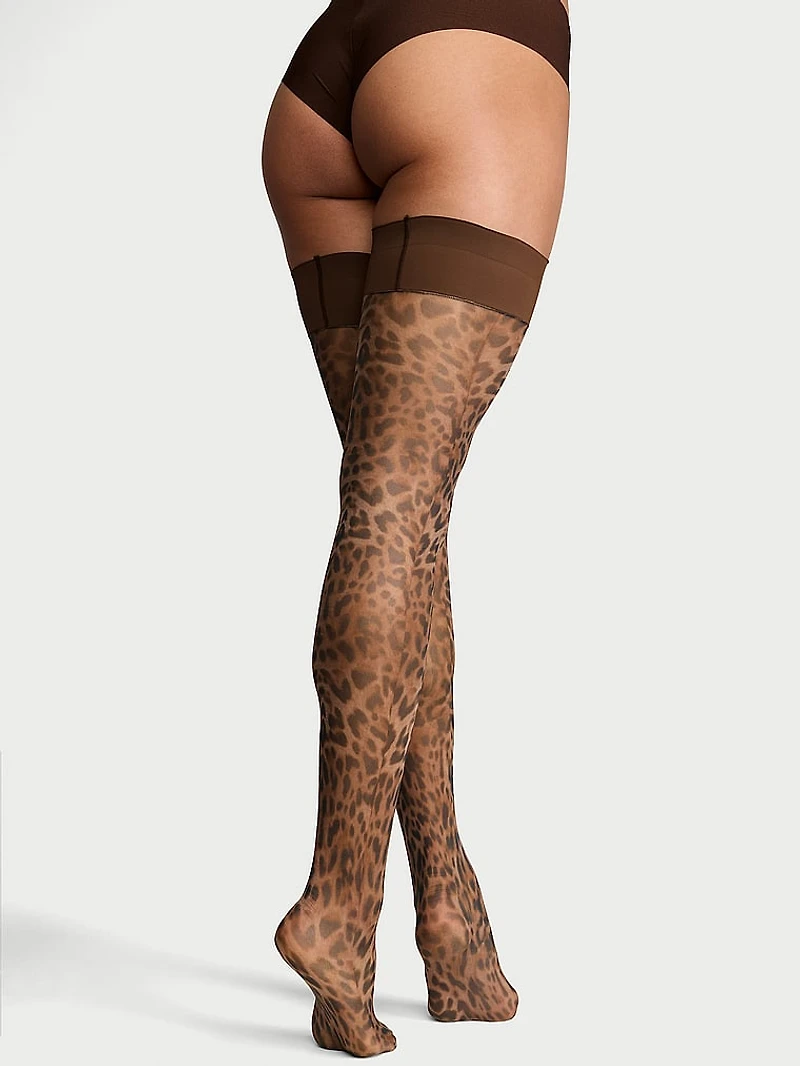 Leopard Thigh Highs