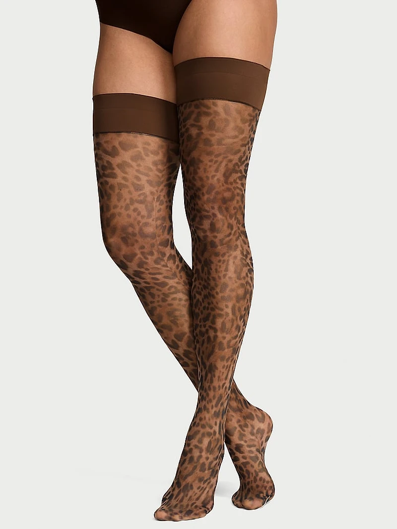 Leopard Thigh Highs