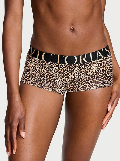 Logo Cotton Boyshort Panty