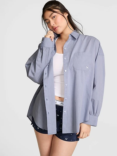 Coastal Cutie Button-Down Sleepshirt