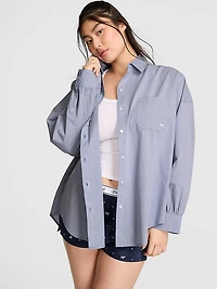 Coastal Cutie Button-Down Sleepshirt