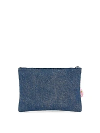 Denim Zip Pouch