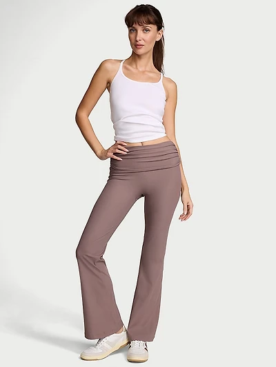 VSX Elevate™ Rib Ruched Foldover Flare Legging