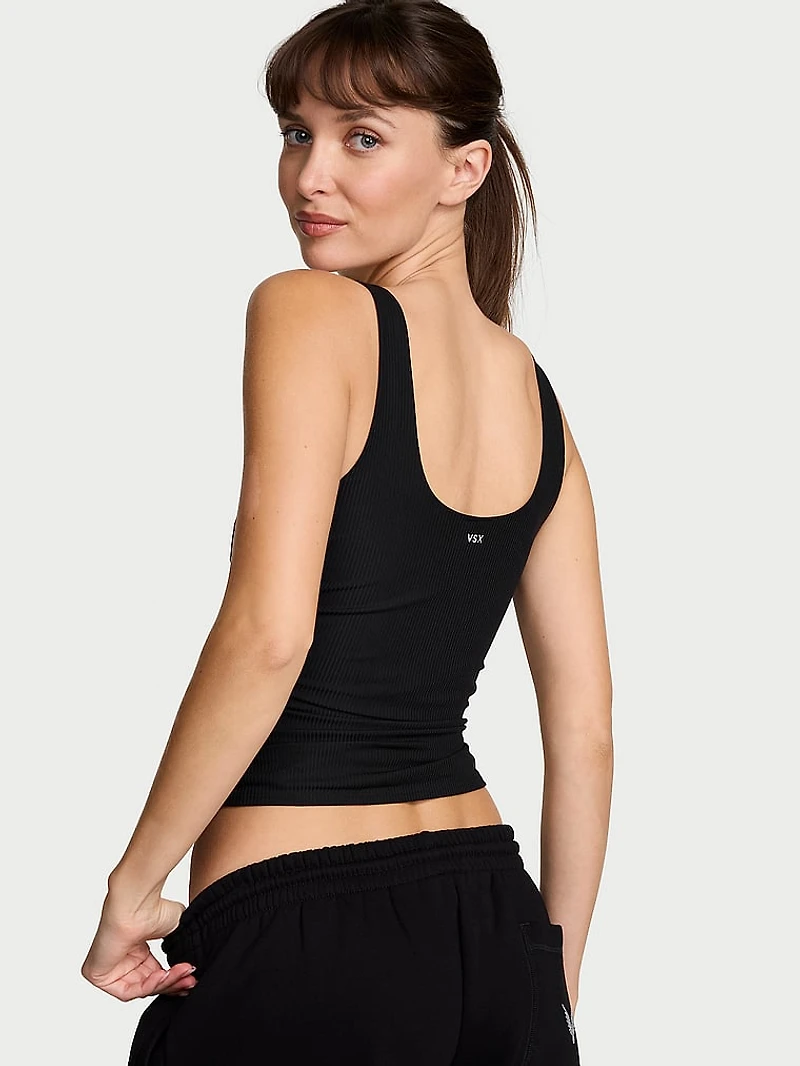 VSX Elevate™ Rib Ruched Tank Top