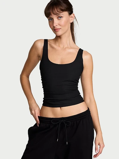 VSX Elevate™ Rib Ruched Tank Top