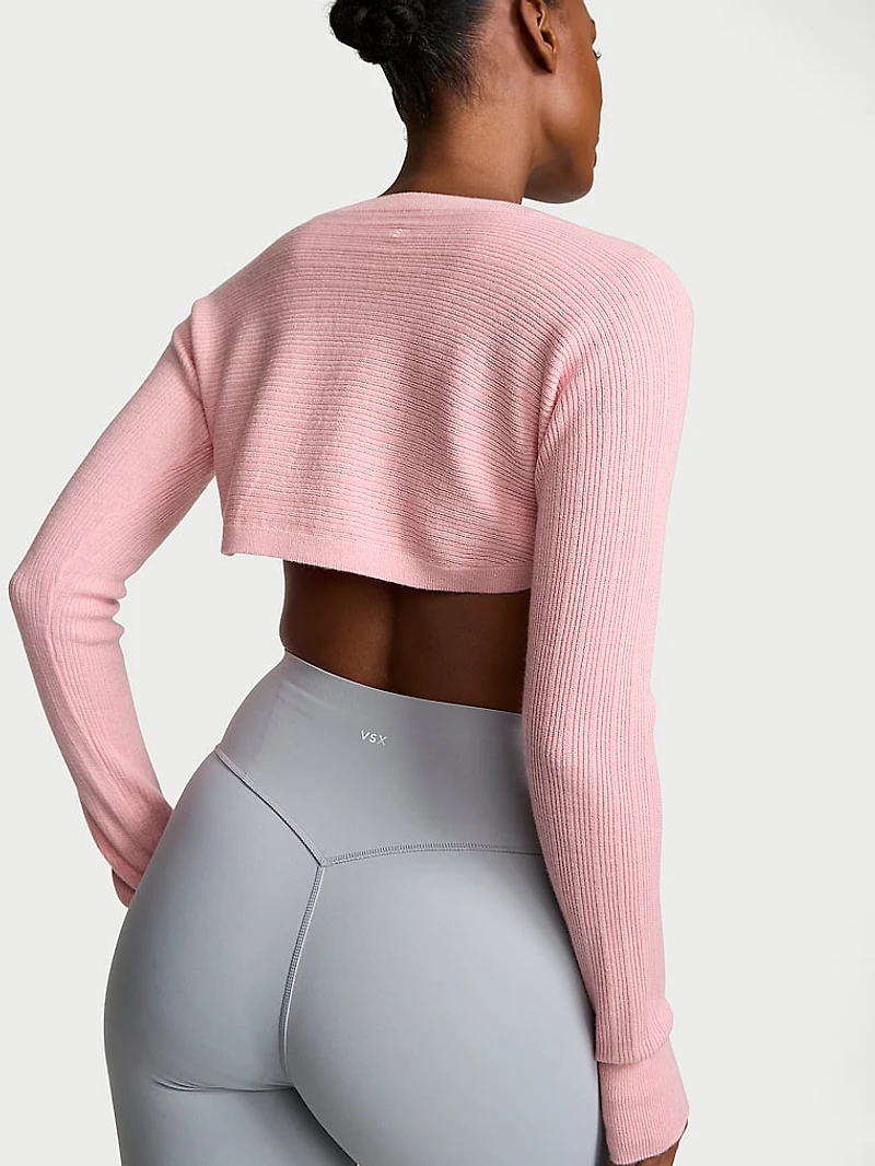 Rib Knit Sweater Shrug